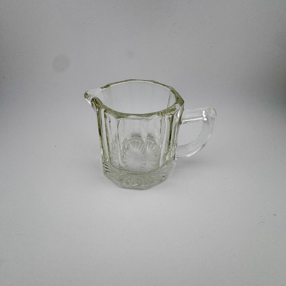 Antique Peerless Colonial Clear Creamer by Indiana Glass Co. Creamer 1920s